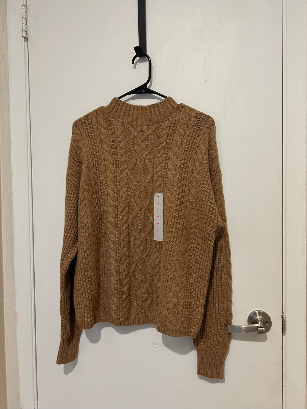 Old Navy brown/tan cable knit sweater